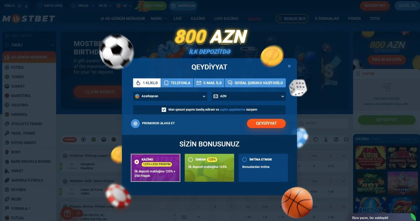 Mostbet indir və tətbiqdə qeydiyyat